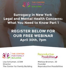 Surrogacy in New York Webinar by Lisa Schuman